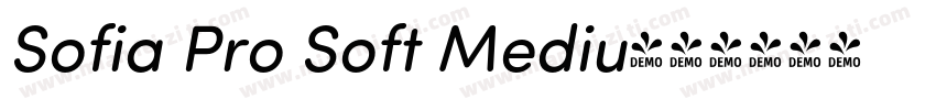 Sofia Pro Soft Mediu字体转换